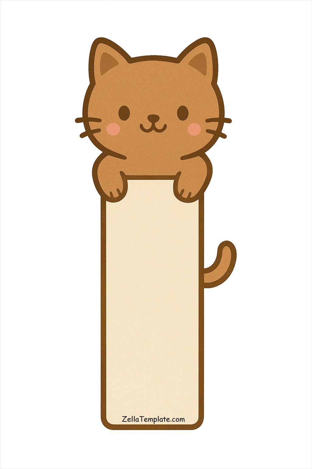 Free Printable Bookmark Template