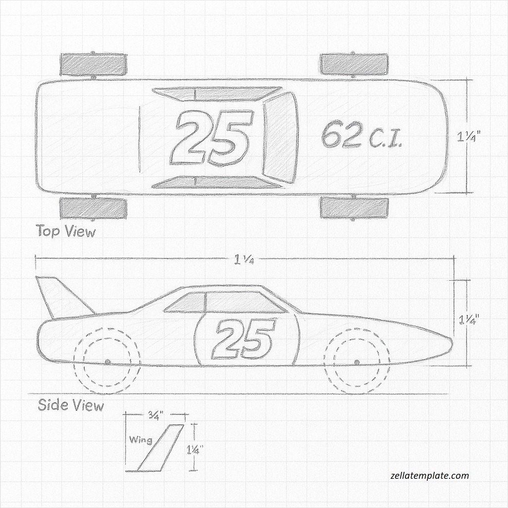 Pinewood Derby Car Designs