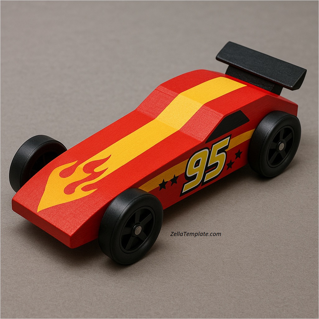 Pinewood Derby Car Example